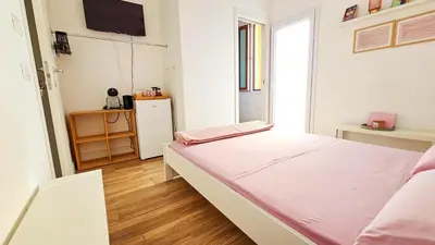 Letto o letti in una camera di Domo Ulleri