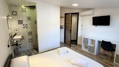 Letto o letti in una camera di Appartamento Buisson