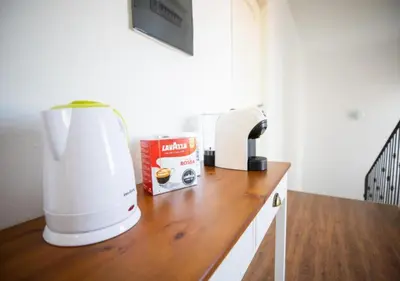 Set per la preparazione di tè e caffè presso La Magnolia Rooms