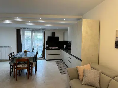 Area soggiorno di Beautiful Apartment with Swimming Pool