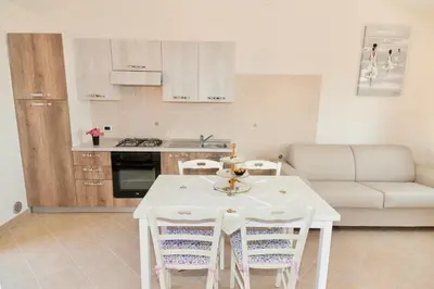 Cucina o angolo cottura di ISA-Residence in Malamurì just few minutes from Budoni