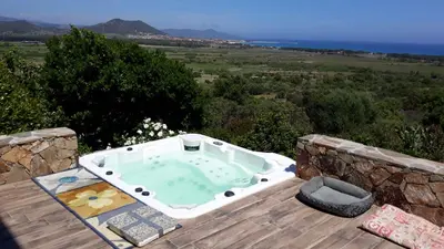 Paesaggio naturale nelle vicinanze della casa vacanze