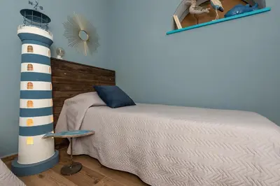 Letto o letti in una camera di Appartamento Confortevole nel cuore del centro storico