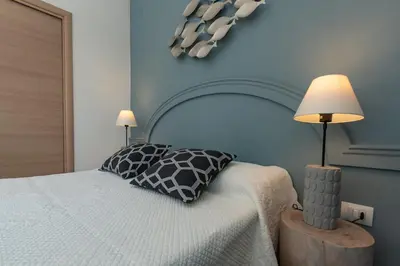 Letto o letti in una camera di Appartamento Confortevole nel cuore del centro storico