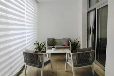 Area soggiorno di Central Apartment Olbia-San Simplicio