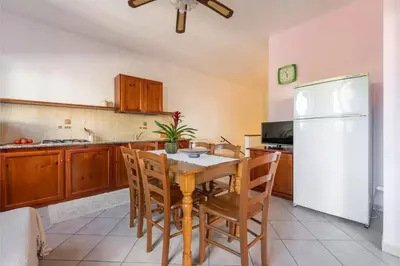 Cucina o angolo cottura di Casa Rosa dei Venti