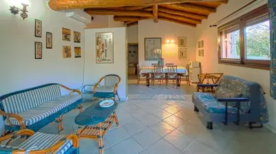 Area soggiorno di Villa Quai 4 posti letto Vicino al centro