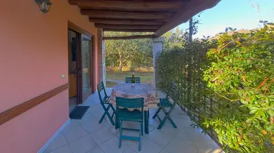 Balcone o terrazza di Villa Quai 4 posti letto Vicino al centro