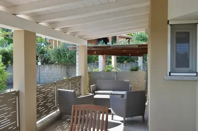 Area soggiorno di ISS Travel, Casa Smeraldo 10 beds, wonderful view of the gulf of San Teodoro