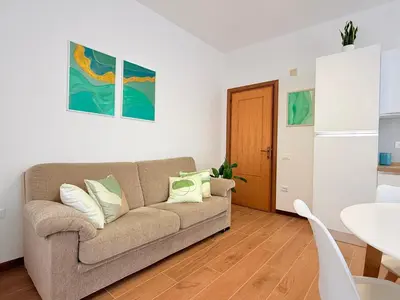 Area soggiorno di Le Solero - Appartamento in posizione strategica a Orosei