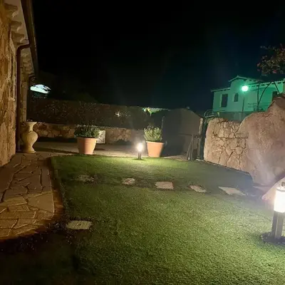 Villa red bouganvillea