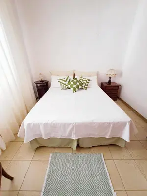 Letto o letti in una camera di Casa Verdi Telti