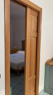 Letto o letti in una camera di Vista mare montagna da Marcello