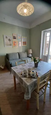 Area soggiorno di Rosa's Flat