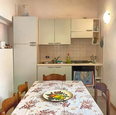 Cucina o angolo cottura di Mirto Beachside Apartment - 2BR - Wi-Fi - AC - 100m from the Beach - BBQ - Parking