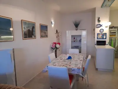 Area soggiorno di Vacation Home in San Teodoro