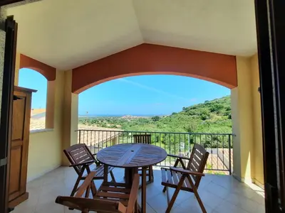 Balcone o terrazza di Residenza Monte Rena - Rena A3 - Budoni Sweet Home