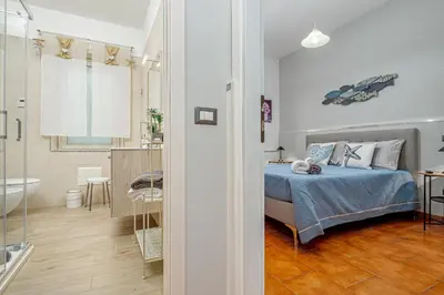 Letto o letti in una camera di House with Private Garden Near City Centre and Beach
