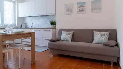 Cucina o angolo cottura di Fuili Sunrise - Cala Gonone