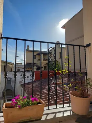 Balcone o terrazza di B&B Mes' Agustu