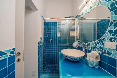 Bagno di Villa Ninfea - Panoramic Sea View & Private Pools