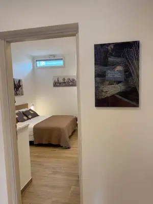 Letto o letti in una camera di MaJaMy house