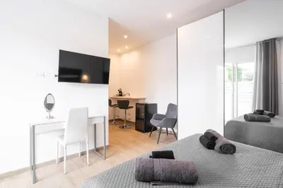 TV o dispositivi per l'intrattenimento presso MaJaMy house