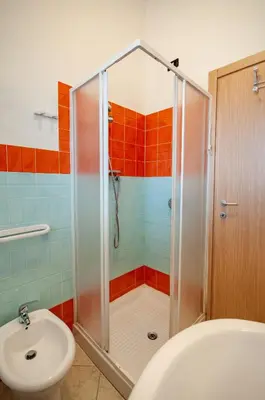 Bagno di Appartamento Valentina Caletta sul mare