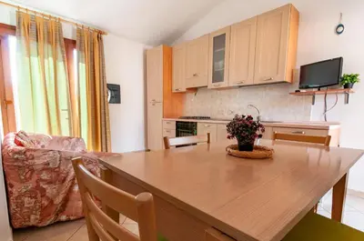 Cucina o angolo cottura di Appartamento Valentina Caletta sul mare