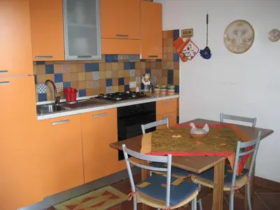 Cucina o angolo cottura di Casa vacanze a 50 m dal mare