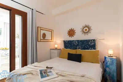 Letto o letti in una camera di Few steps from the sea