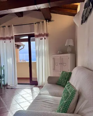 Area soggiorno di Panoramic Seaview apartment