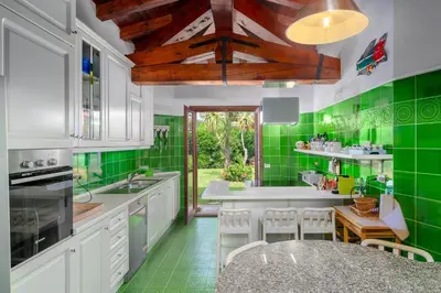 Cucina o angolo cottura di Villa Silnis -Puntaldia