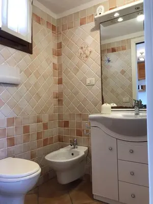 Bagno di Il dolce Nido - Two-room apartment - 30 meters from the sea