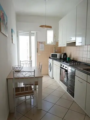 Cucina o angolo cottura di Olbia City House