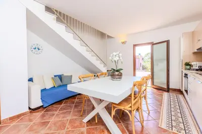Cucina o angolo cottura di Villetta Felicità SAN TEODORO