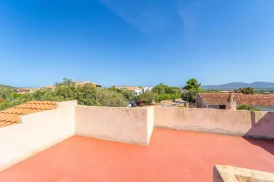 Paesaggio naturale nelle vicinanze della villa