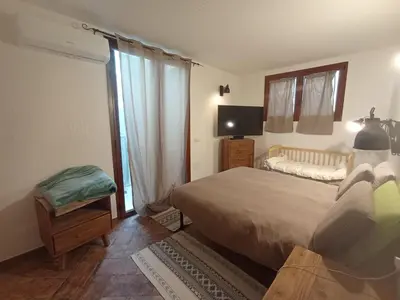 Letto o letti in una camera di Da Elias