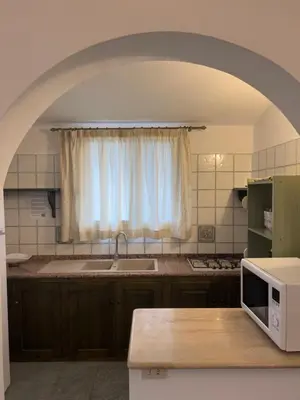 Cucina o angolo cottura di Appartamento a 4 minuti dal mare