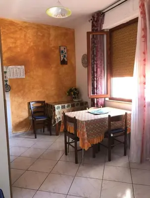 Area soggiorno di Le Fontanelle Apartment