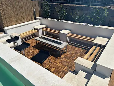 Piscina di Villa Allegria, romantic luxury 300m from the beach, heated pool, firepit and sauna o nelle vicinanze