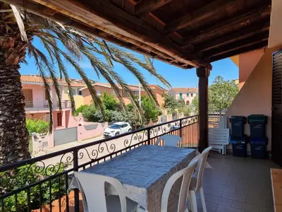 Balcone o terrazza di Residenze Lu Rinaggiu