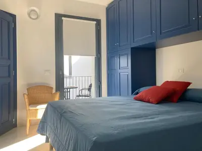 Letto o letti in una camera di Zenia B
