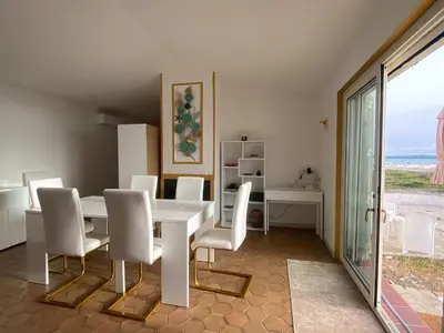 Area soggiorno di La casa dei pescatori