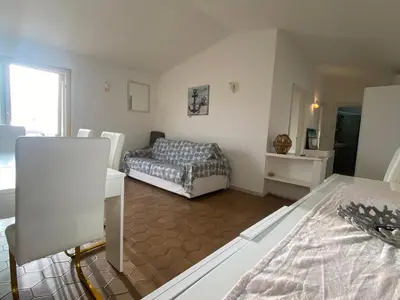Letto o letti in una camera di La casa dei pescatori