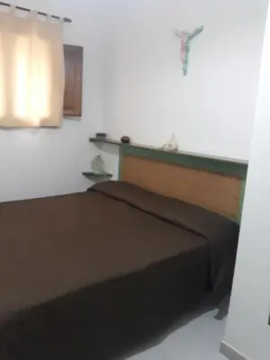 Letto o letti in una camera di Casa Esmeralda