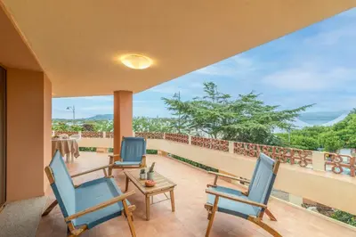 Balcone o terrazza di Terrazza House Bados beach