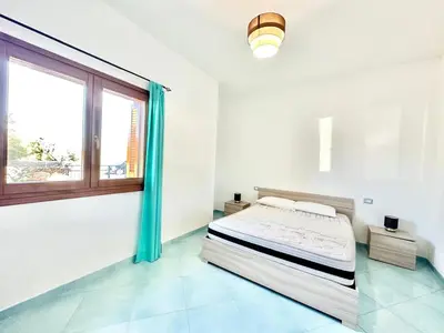 Letto o letti in una camera di Casa Azzurro Mare