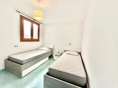 Letto o letti in una camera di Casa Azzurro Mare