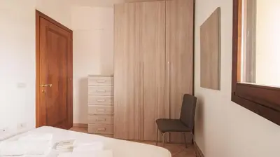 Letto o letti in una camera di Ermosa